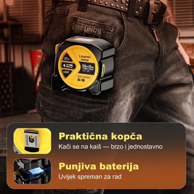 Profesionalni Digitalni laserski metar 2-u-1