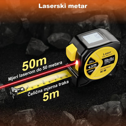 Profesionalni Digitalni laserski metar 2-u-1