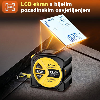 Profesionalni Digitalni laserski metar 2-u-1