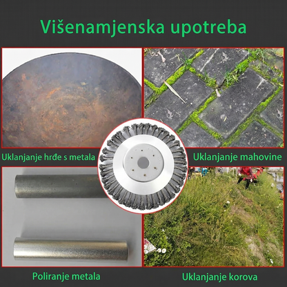 Neuništivi čelični žičani disk za trimer
