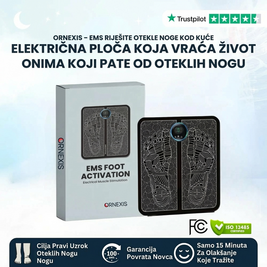 EMS masažer stopala — opusti noge i poboljšaj cirkulaciju