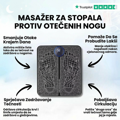 EMS masažer stopala — opusti noge i poboljšaj cirkulaciju