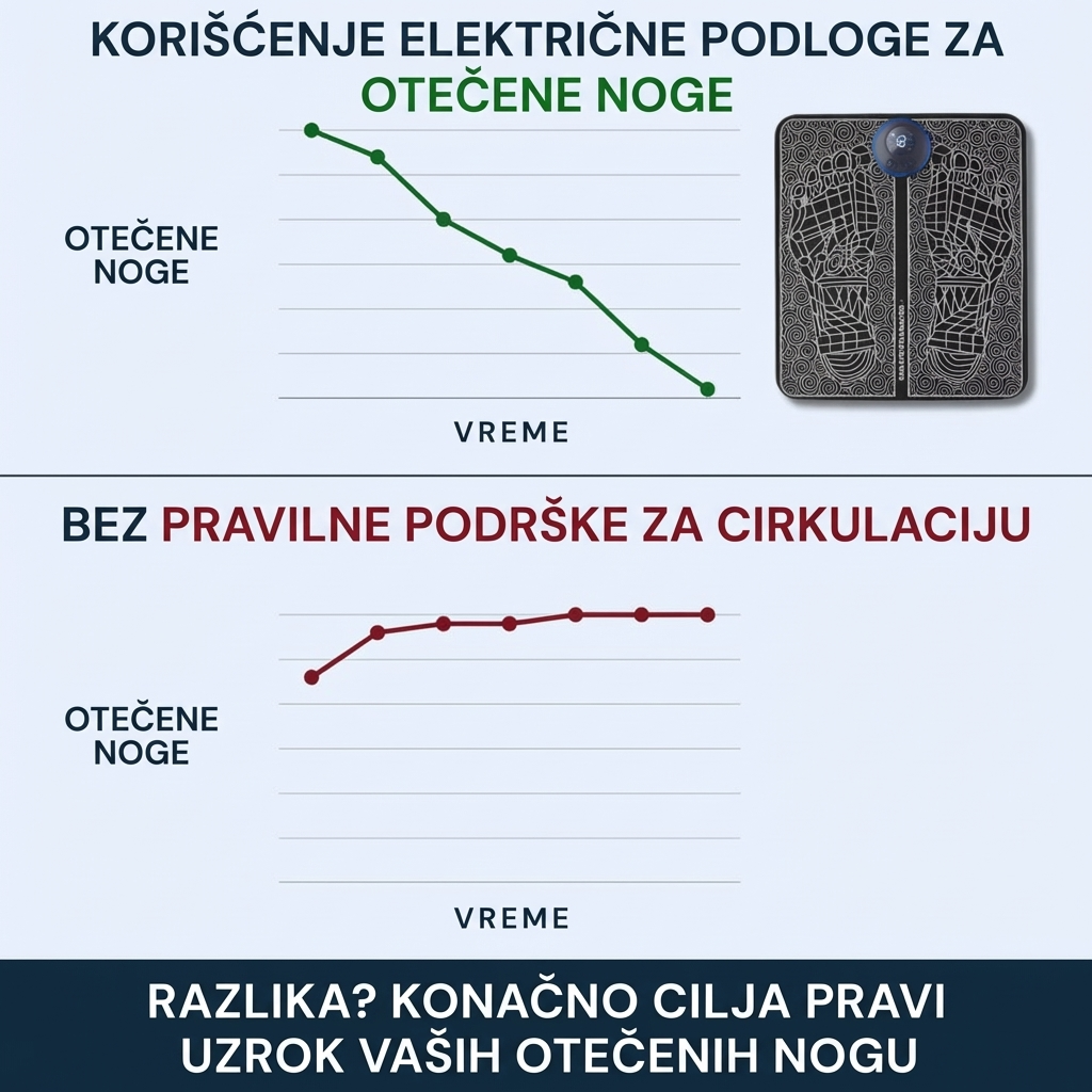 EMS masažer stopala — opusti noge i poboljšaj cirkulaciju
