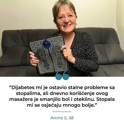 EMS masažer stopala — opusti noge i poboljšaj cirkulaciju