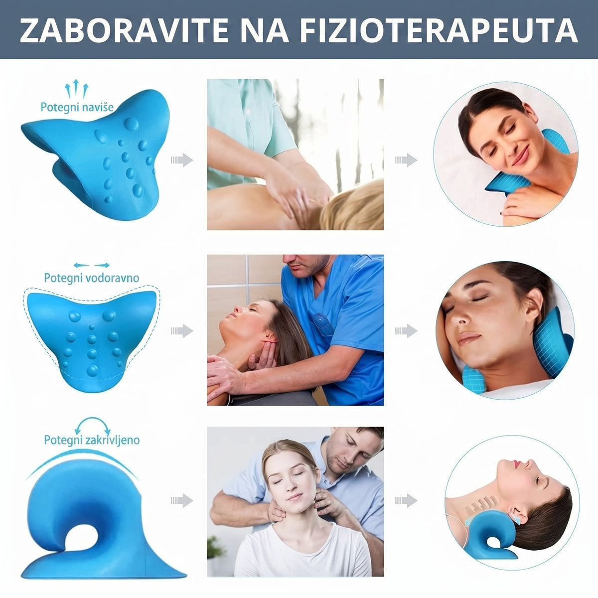 OrthoFlex - Podloga za istezanje i opuštanje vratne kičme
